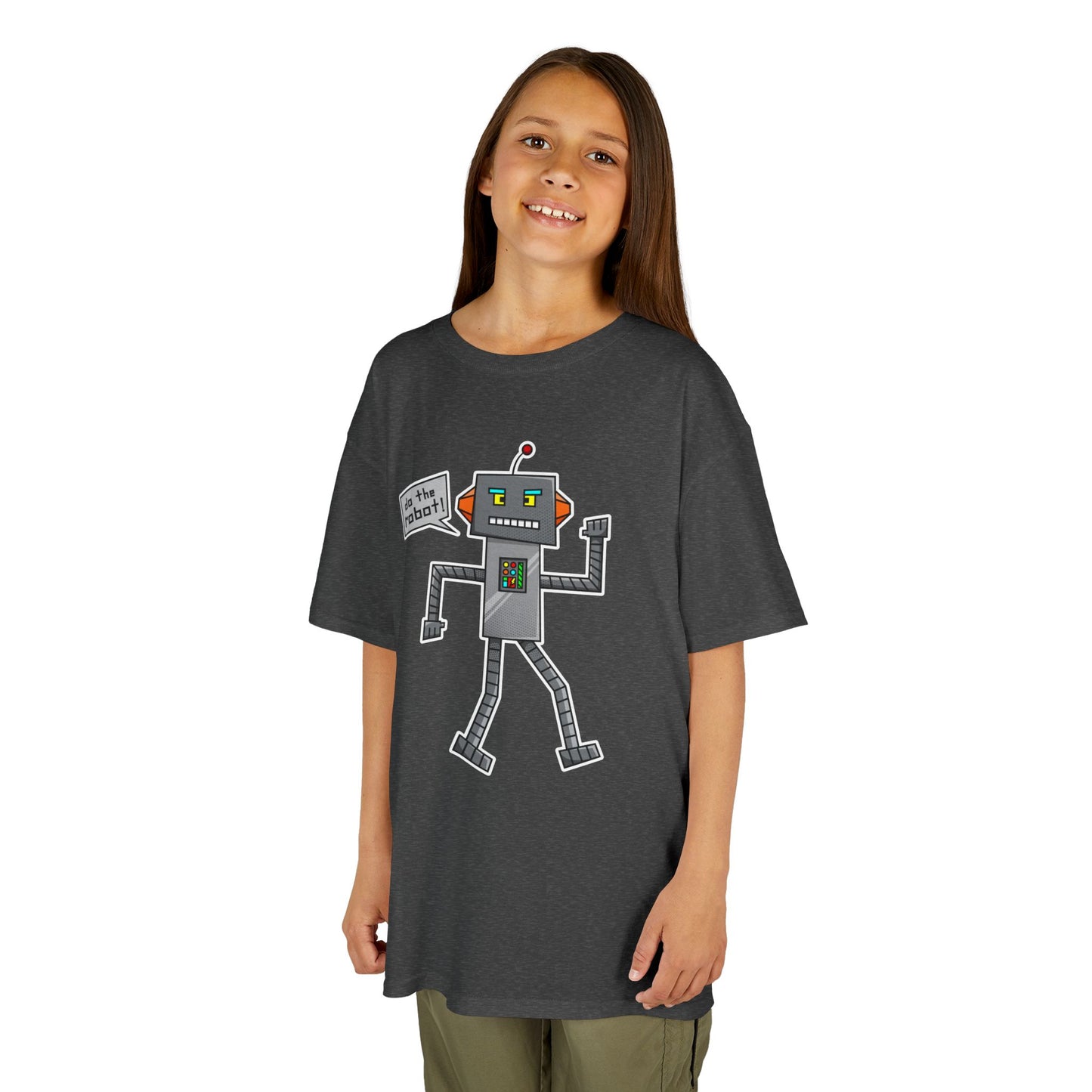 Kids Heavy Cotton T-Shirt (Do the Robot)