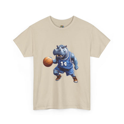 Unisex Heavy Cotton Tee (Hippo Baller)