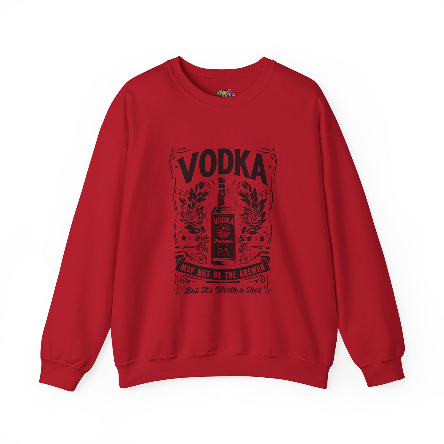 Unisex Heavy Blend™ Crewneck Sweatshirt (Vodka - Worth a Shot)