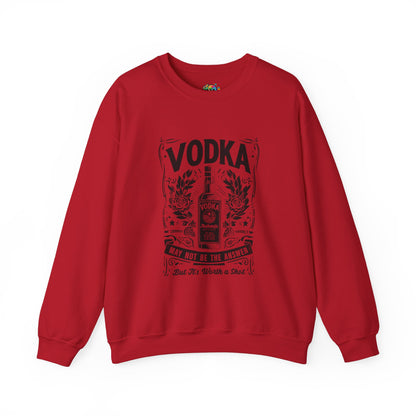 Unisex Heavy Blend™ Crewneck Sweatshirt (Vodka - Worth a Shot)