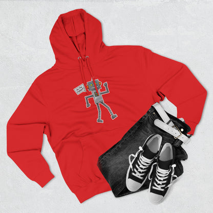 Three-Panel Fleece Hoodie (Do the Robot)
