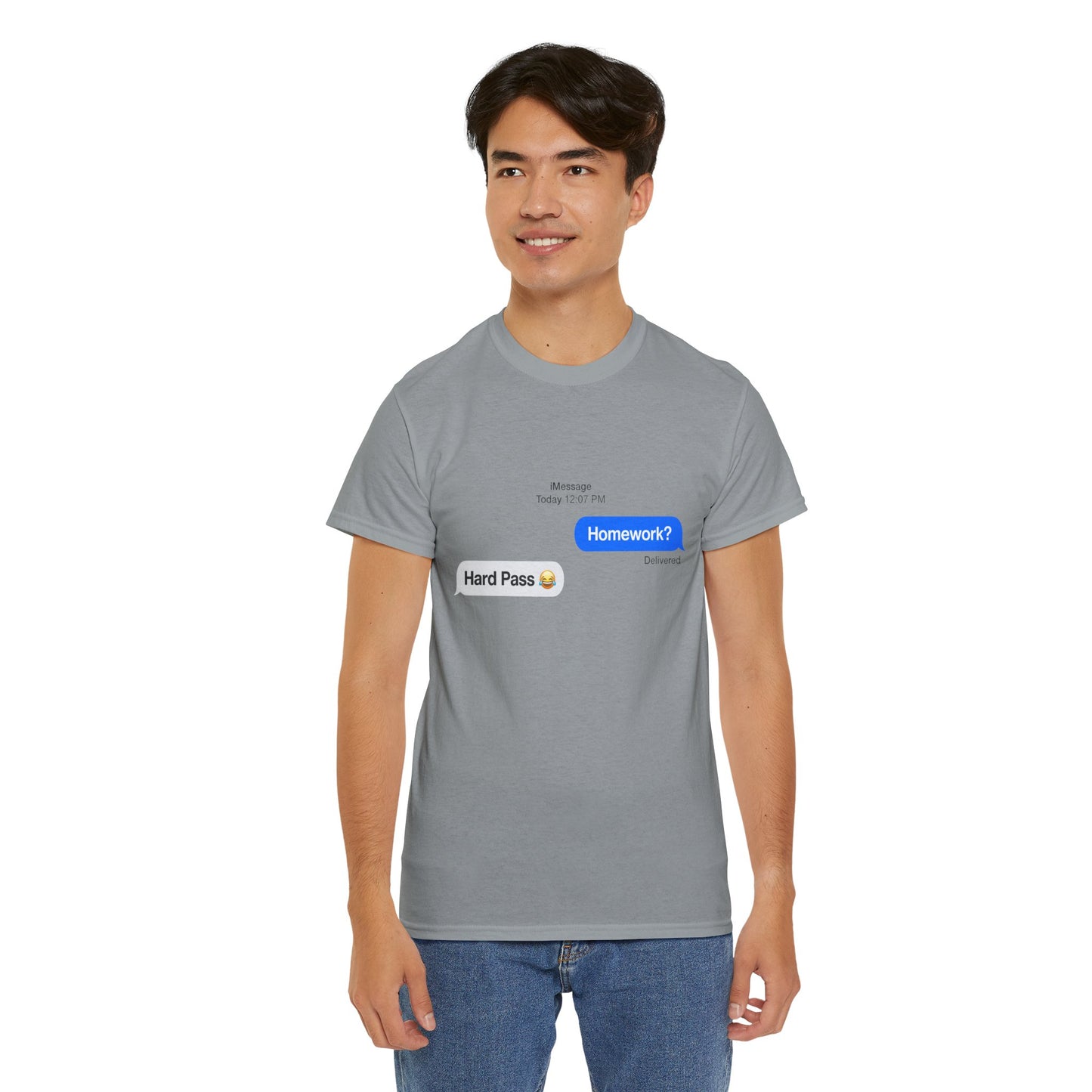 Unisex Heavy Cotton Tee (Homework? Hard Pass)