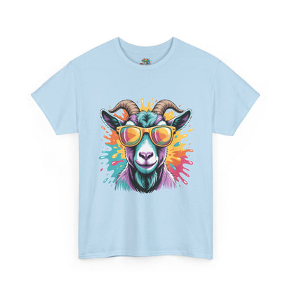 Unisex Heavy Cotton Tee (Pastel Goat)