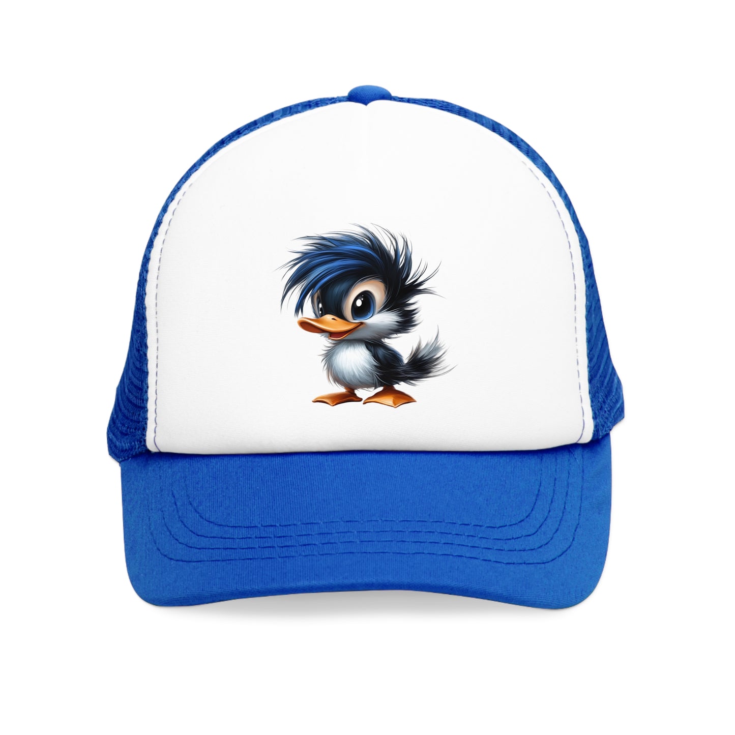 Mesh Cap (Blue Hair Duck)