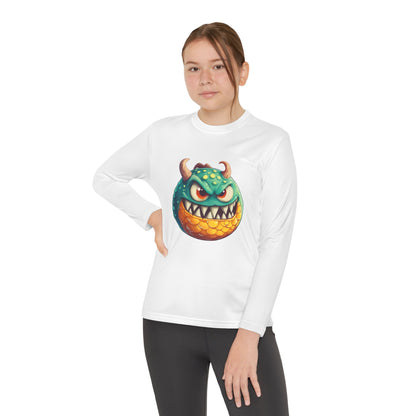 Youth Long Sleeve Competitor Tee (Green Monster 1)