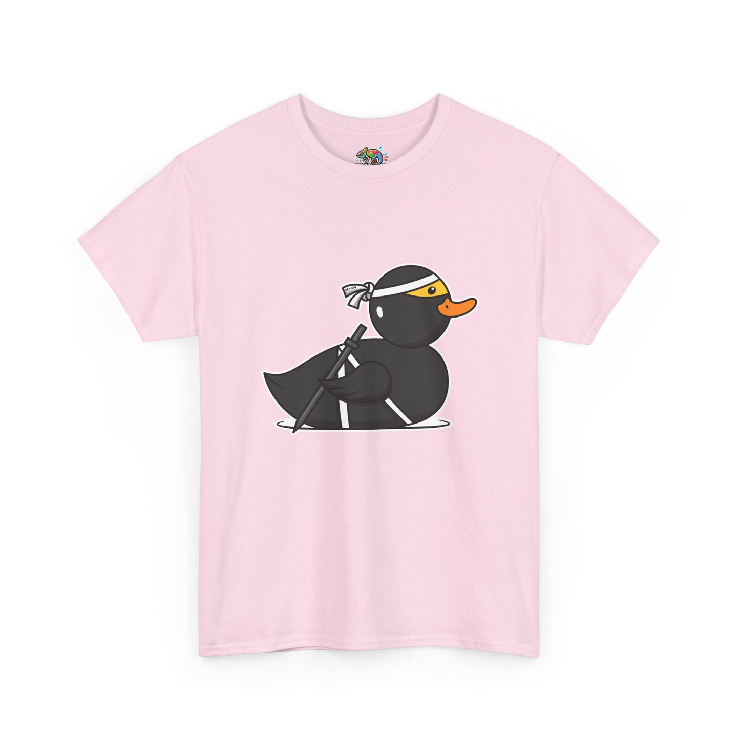Unisex Heavy Cotton Tee (Ninja Duck)