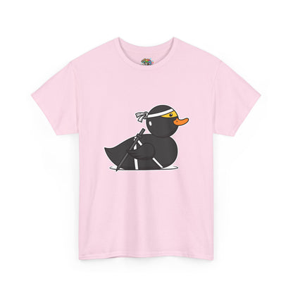 Unisex Heavy Cotton Tee (Ninja Duck)