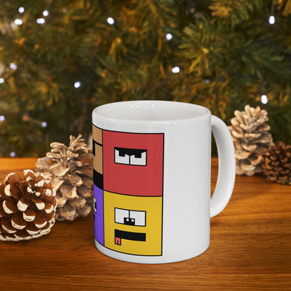 Ceramic Mug - 11oz & 15oz (Emotion Blocks)
