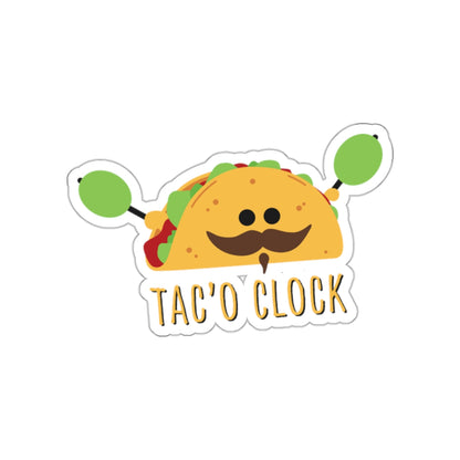 Die-Cut Stickers | Vibrant Art for Personalization (Tac'O Clock)