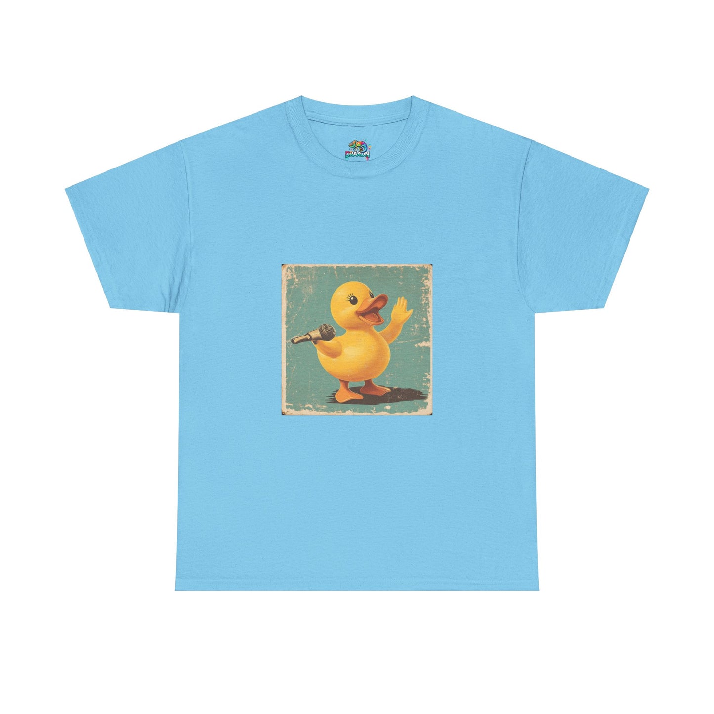 Unisex Heavy Cotton Tee (Karaoke Duck)