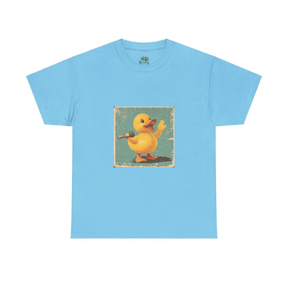 Unisex Heavy Cotton Tee (Karaoke Duck)