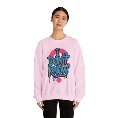 Unisex Heavy Blend Crewneck Sweatshirt (I don't know)