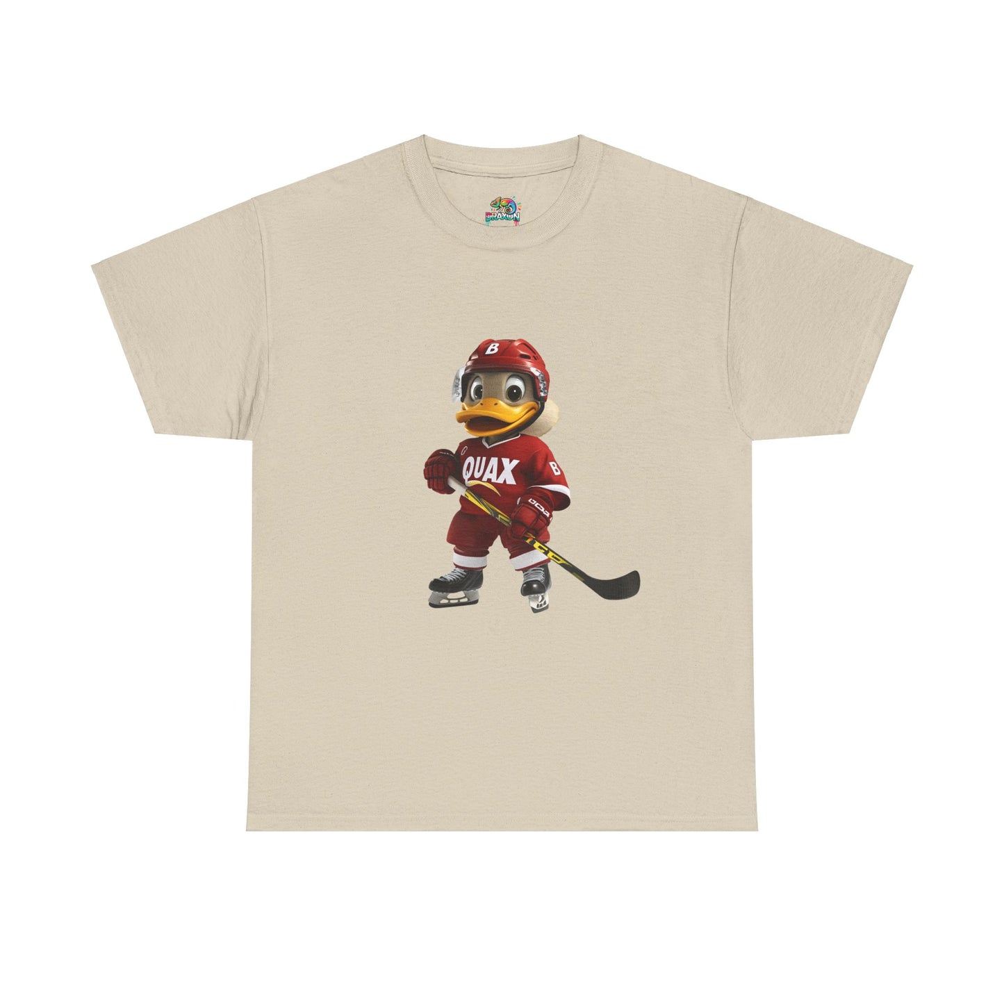 Unisex Heavy Cotton Tee (Hockey Quax)