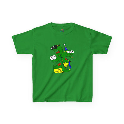 Kids Heavy Cotton T-Shirt (Larry the Snake thing)