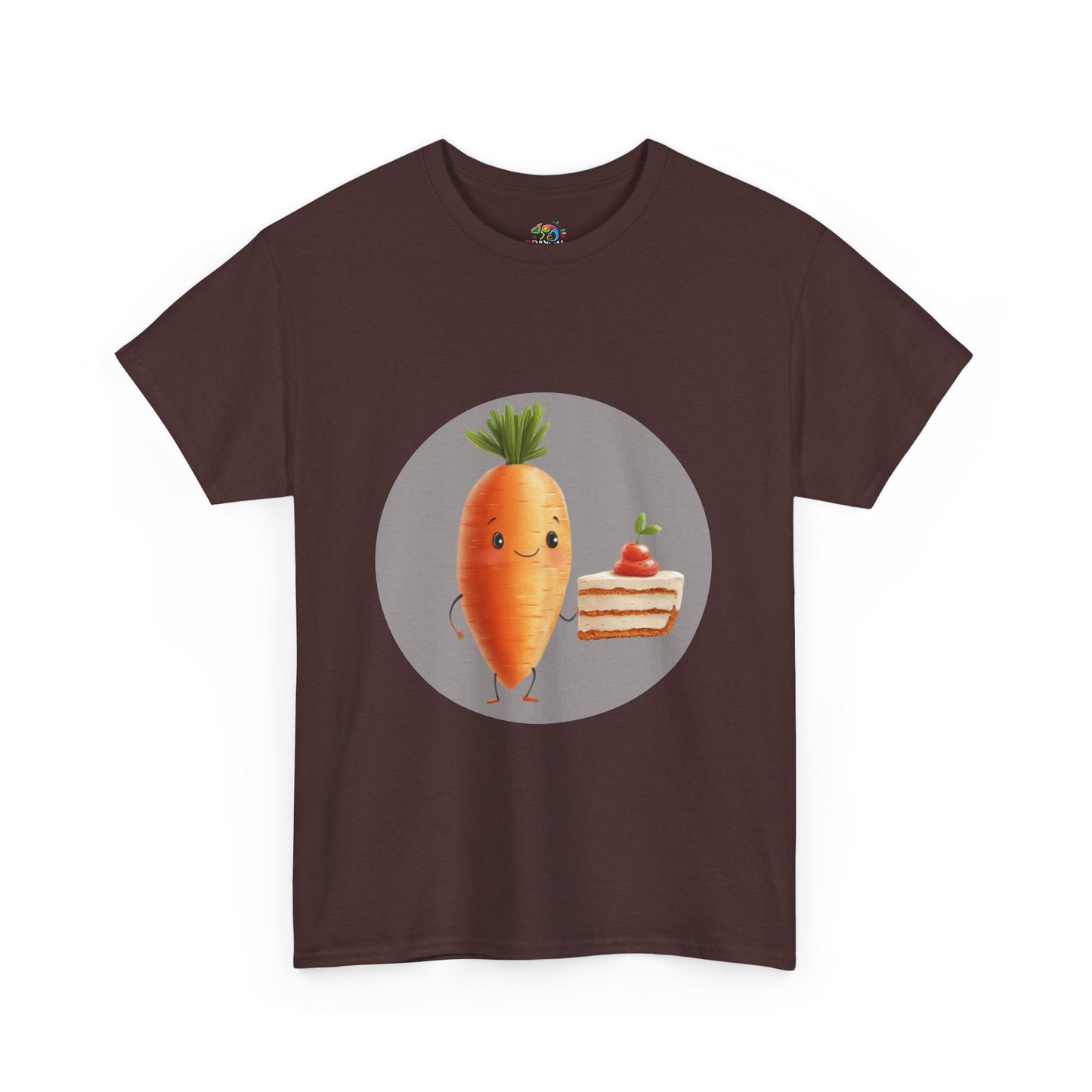 Unisex Heavy Cotton Tee (Carrot Cake)