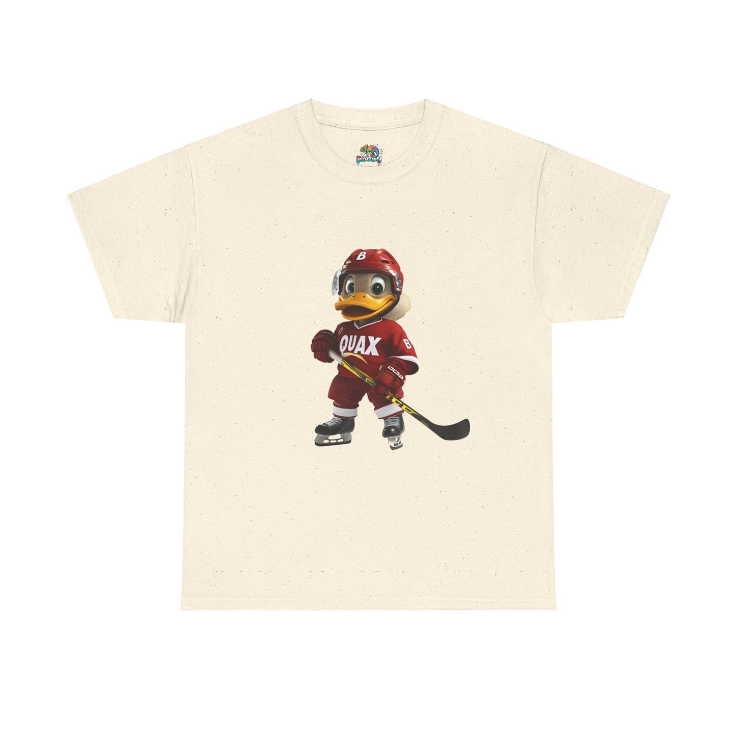 Unisex Heavy Cotton Tee (Hockey Quax)