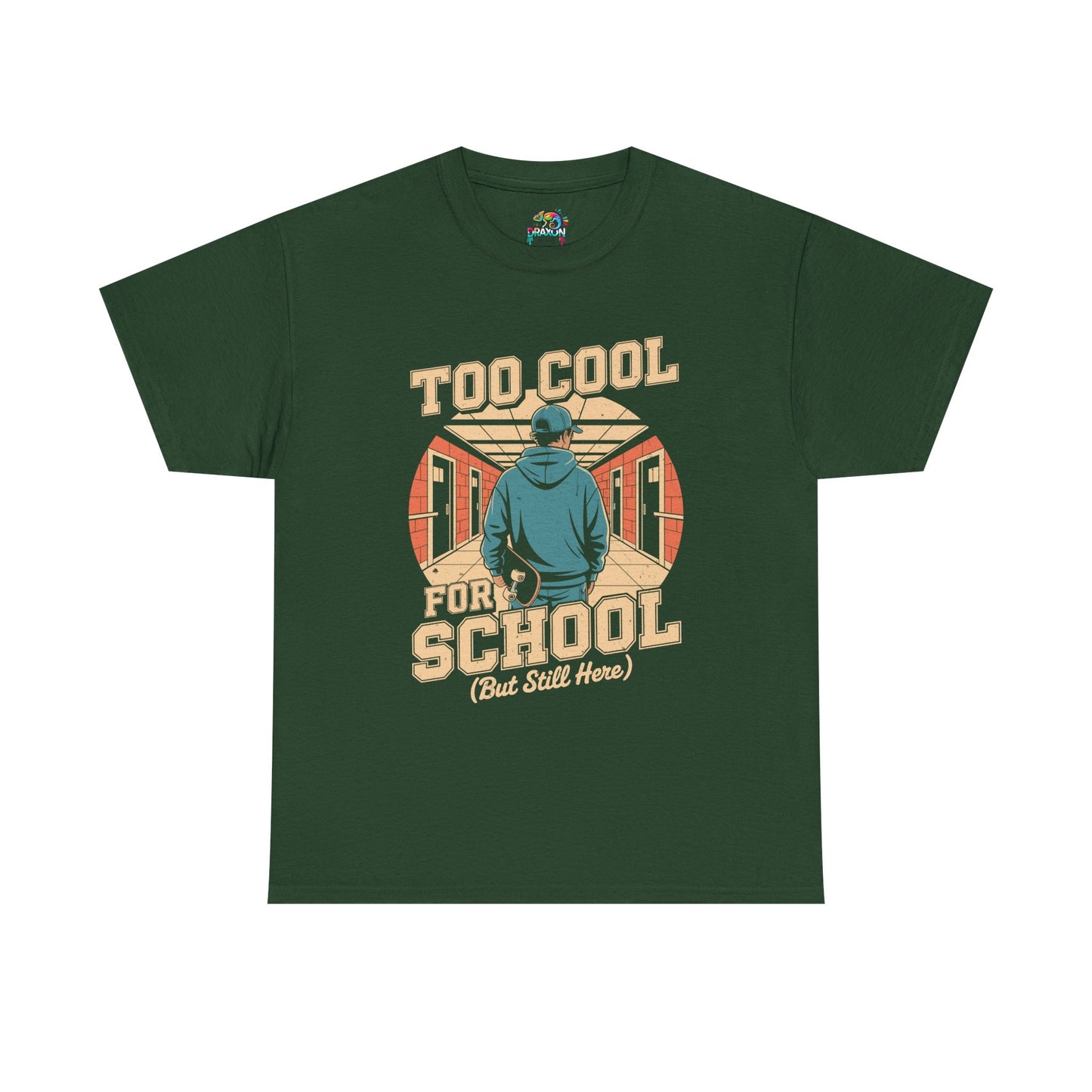Unisex Heavy Cotton Tee (Too Cool For School)