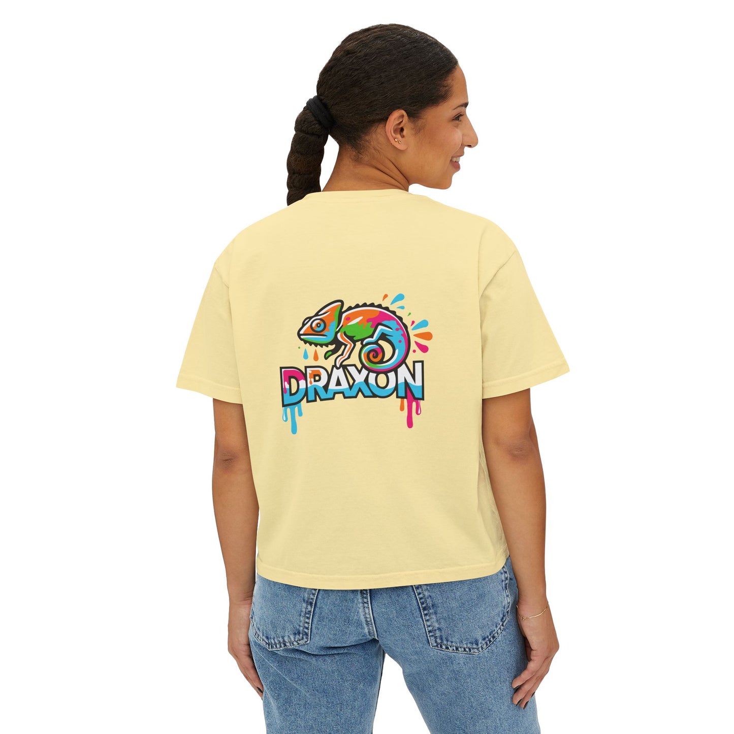 Women's Boxy Tee (DC Logo)