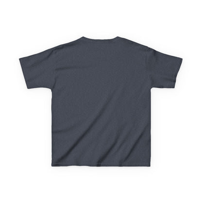 Kids Heavy Cotton T-Shirt (I'm not made for this - Snowmobiler)