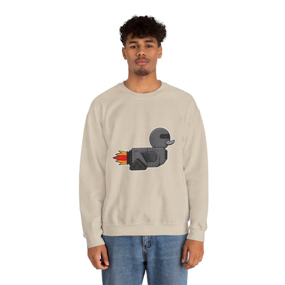 Unisex Heavy Blend™ Crewneck Sweatshirt (Robot Duck)