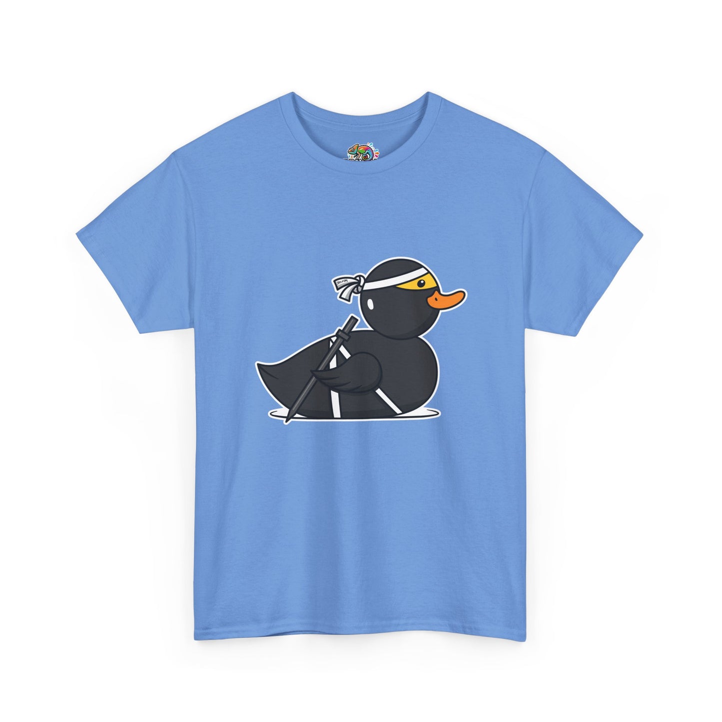 Unisex Heavy Cotton Tee (Ninja Duck)