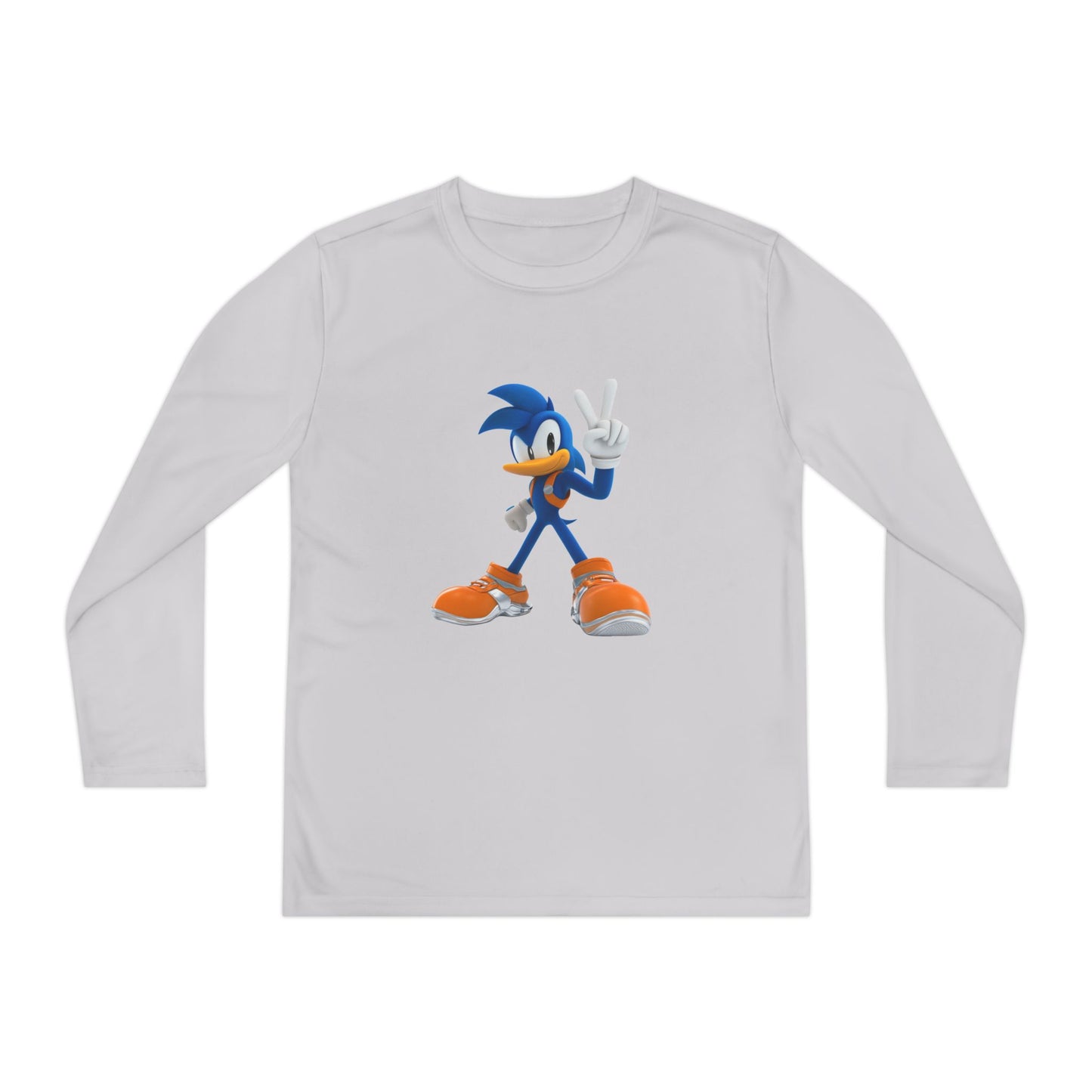 Youth Long Sleeve Competitor Tee (Duck Peace)