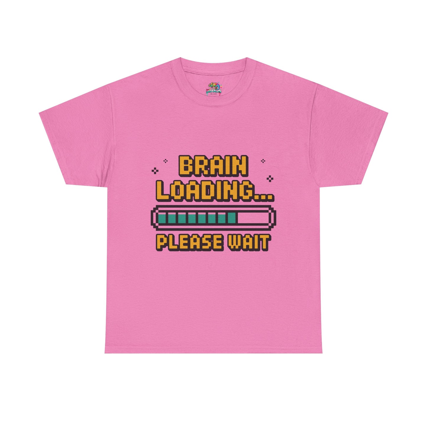 Unisex Heavy Cotton Tee (Brain Loading...Please Wait)
