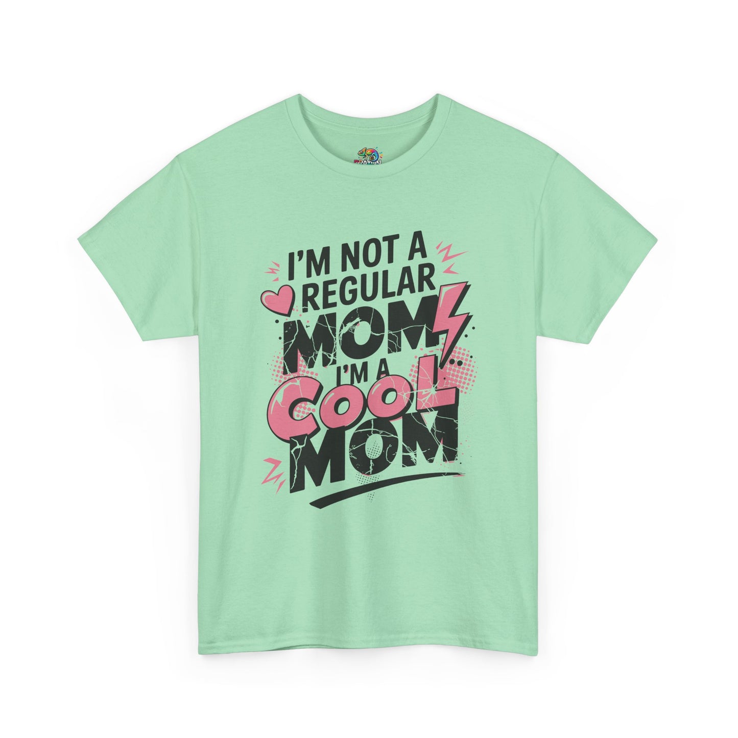 Unisex Heavy Cotton Tee (I'm Not a Regular Mom, I'm a Cool Mom)