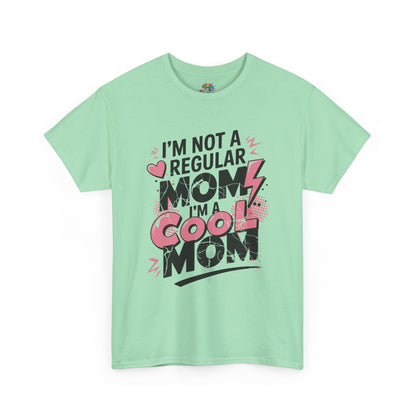 Unisex Heavy Cotton Tee (I'm Not a Regular Mom, I'm a Cool Mom)