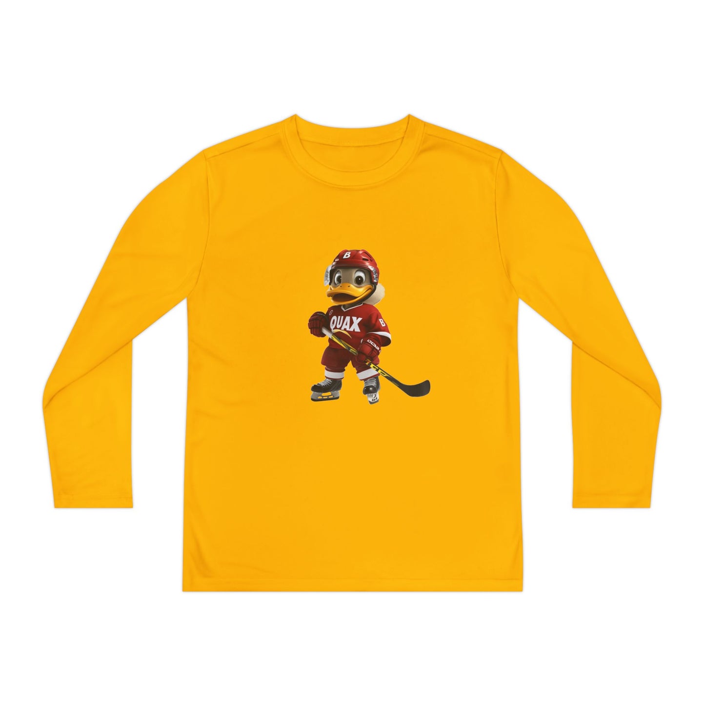 Youth Long Sleeve Competitor Tee (Hockey Quax)