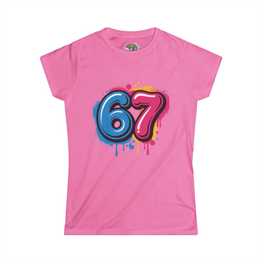 Women's Softstyle Tee (Colorful 6,7)