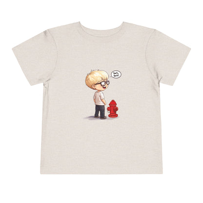 Toddler Short Sleeve Tee (Bark Bark)