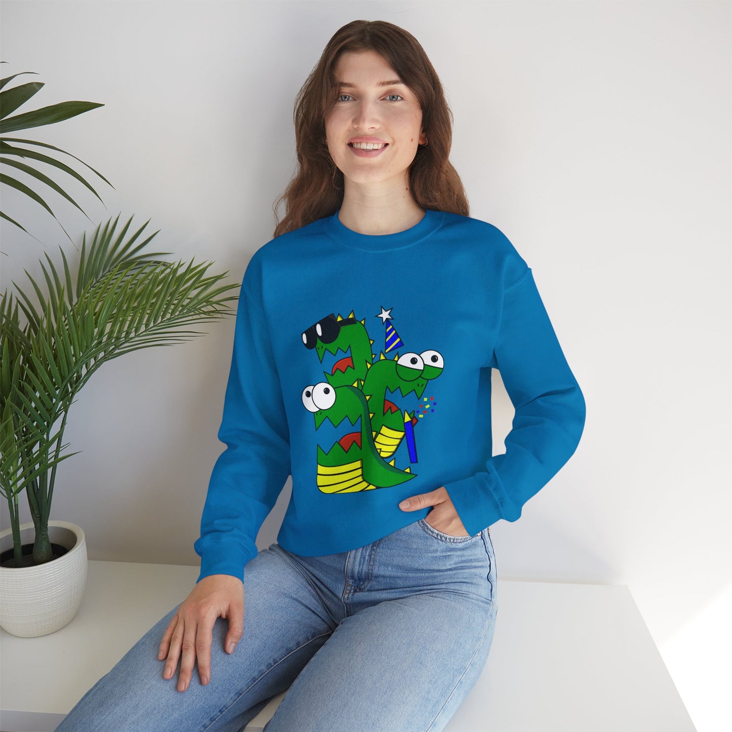 Unisex Heavy Blend™ Crewneck Sweatshirt (Larry the Snake thing)