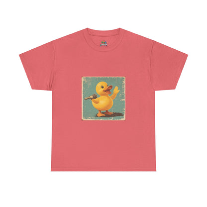 Unisex Heavy Cotton Tee (Karaoke Duck)