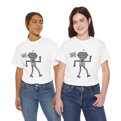 Unisex Heavy Cotton Tee (Do the Robot)