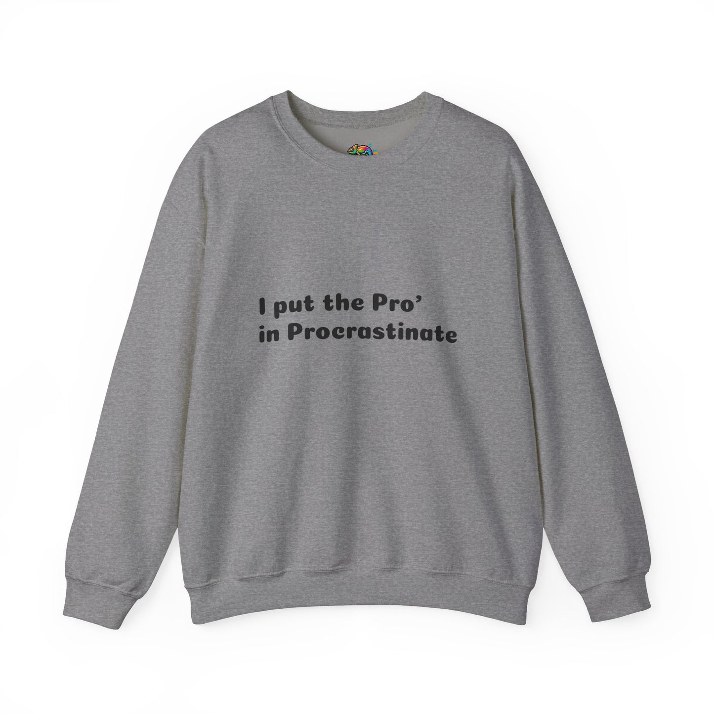 Unisex Heavy Blend™ Crewneck Sweatshirt (Pro' Procrastinate)