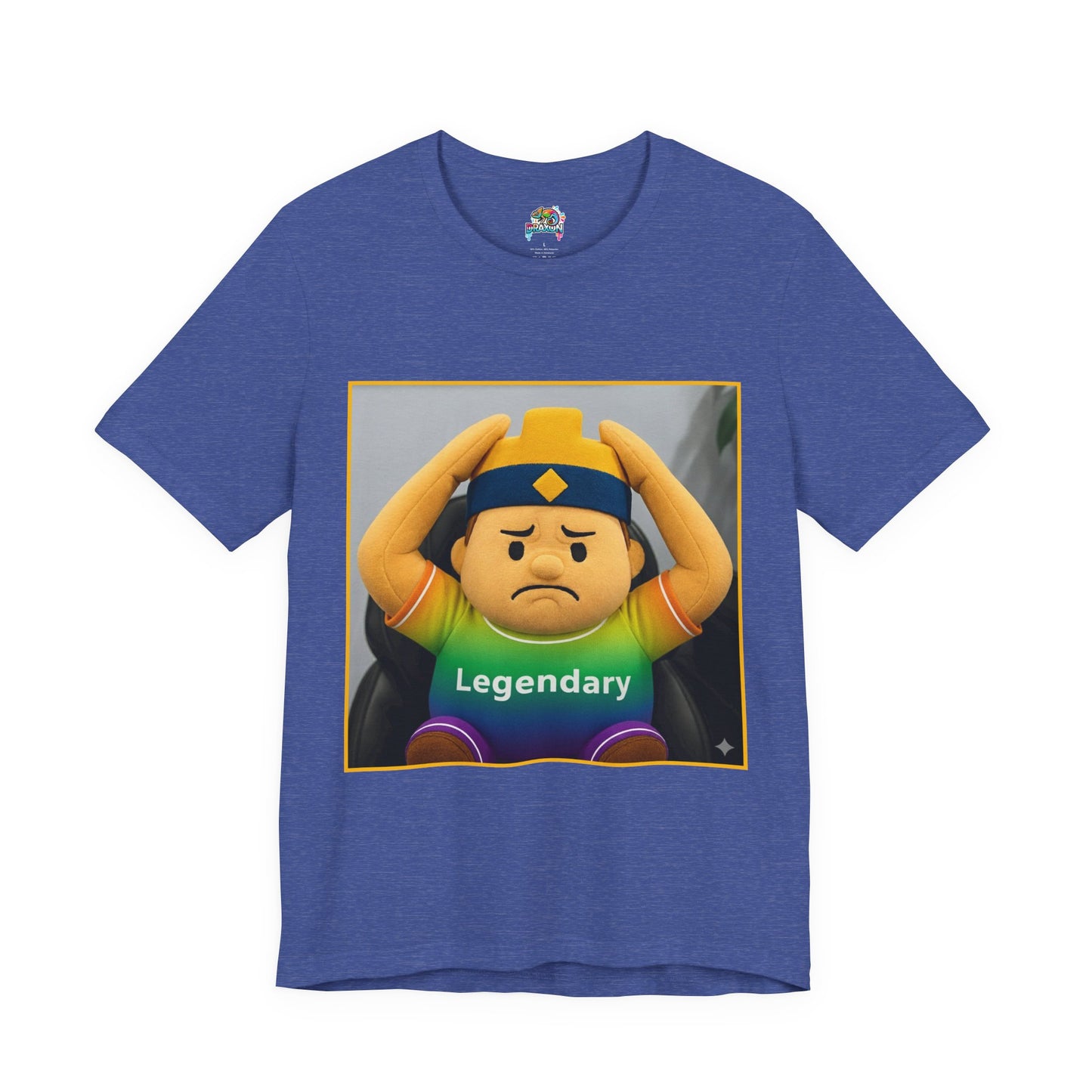 Legendary Tee - Casual Unisex Jersey Short Sleeve Shirt with Playful Design (CLASH)