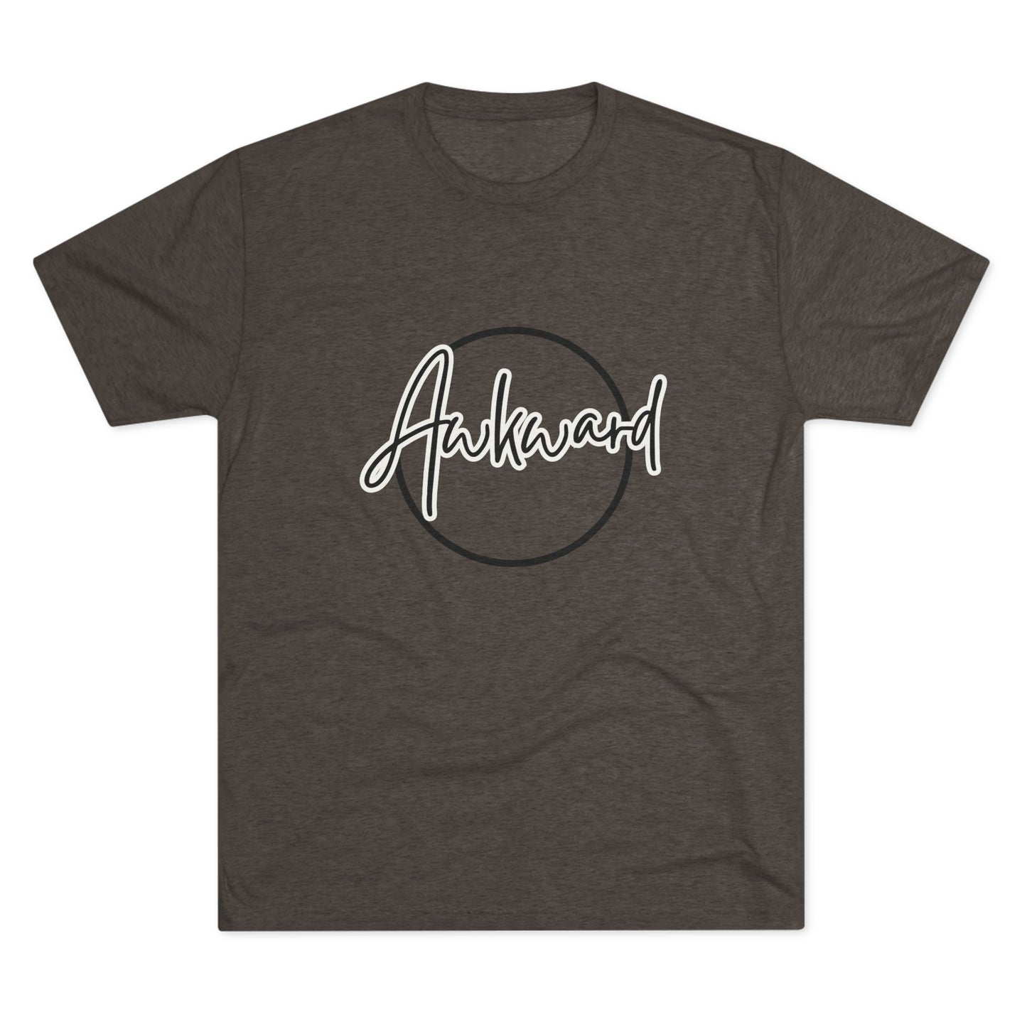 Unisex Tri-Blend Crew Tee (Awkward)