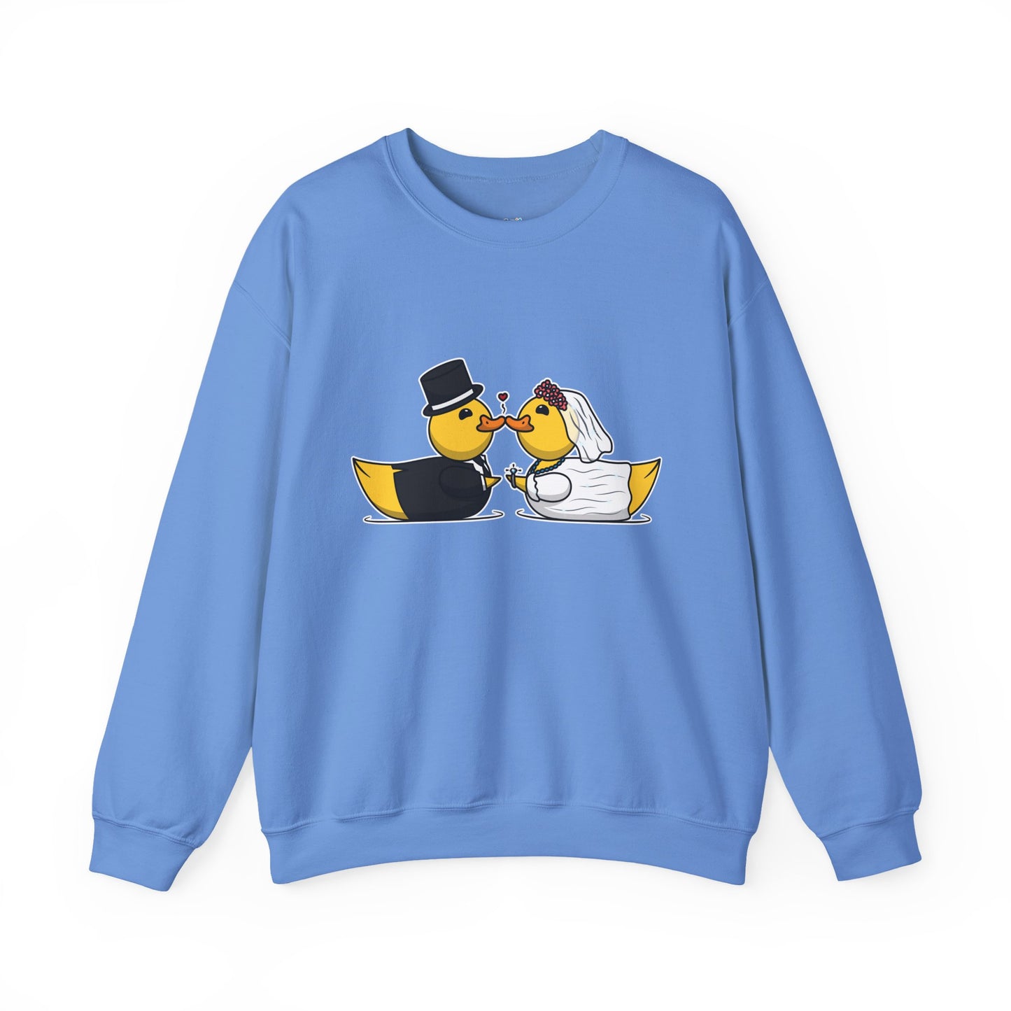 Unisex Heavy Blend™ Crewneck Sweatshirt (Wedding Ducks)