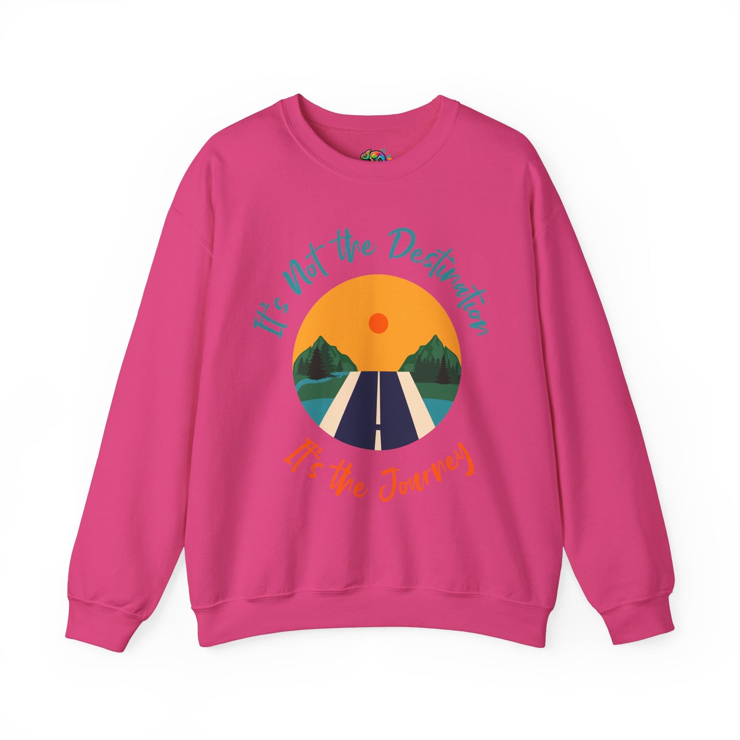 Unisex Heavy Blend™ Crewneck Sweatshirt (It's not Destination, It's Journey)