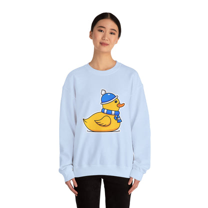 Unisex Heavy Blend™ Crewneck Sweatshirt (Chilly Duck)
