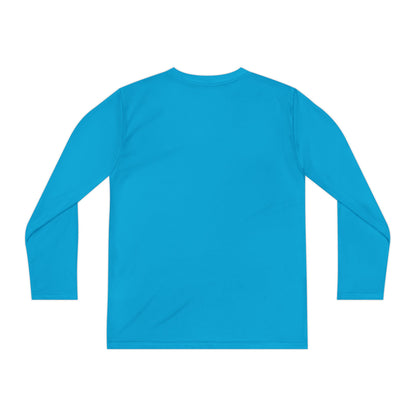 Youth Long Sleeve Competitor Tee (Colorful Butterfly)