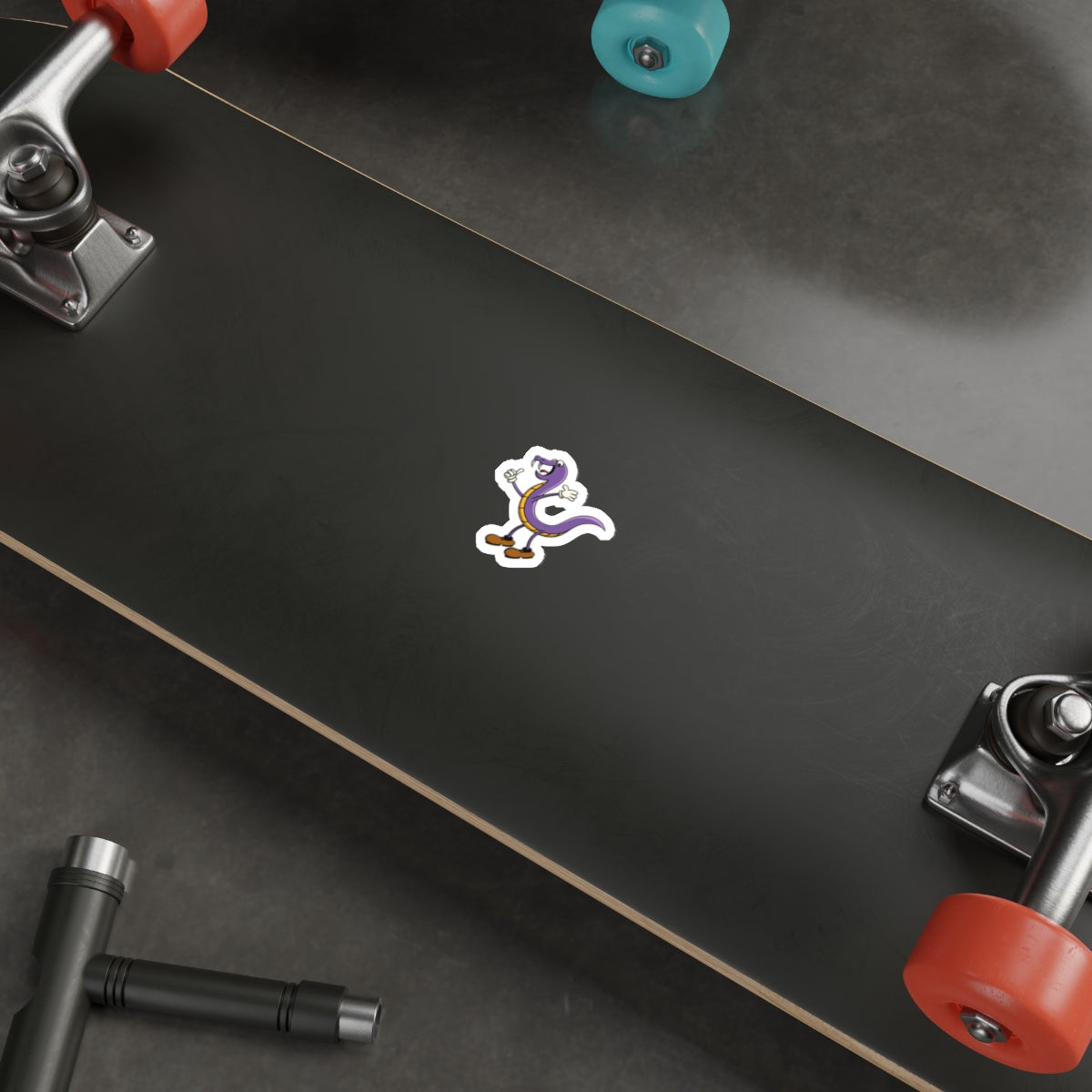 Die-Cut Stickers | Vibrant Art for Personalization (Snake Man)