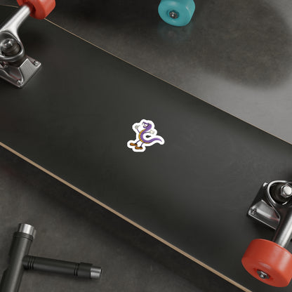 Die-Cut Stickers | Vibrant Art for Personalization (Snake Man)