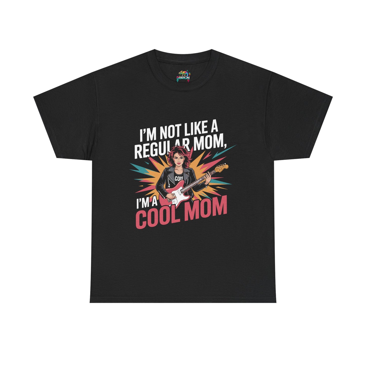Unisex Heavy Cotton Tee (I'm Not a Regular Mom, I'm a Cool Mom)