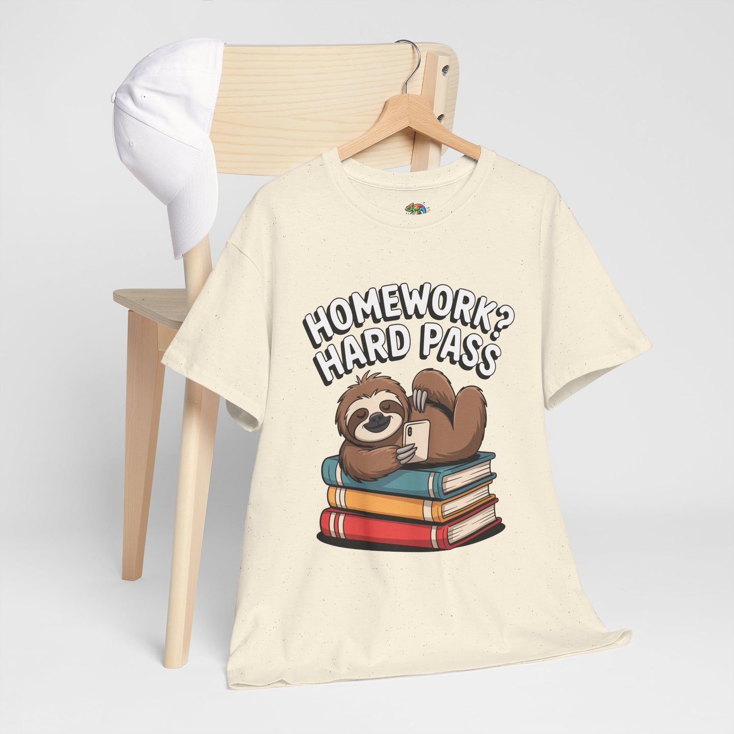 Unisex Heavy Cotton Tee (Homework? Hard Pass)