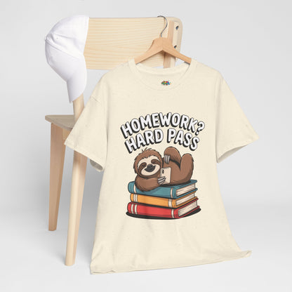 Unisex Heavy Cotton Tee (Homework? Hard Pass)