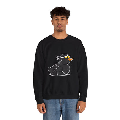 Unisex Heavy Blend™ Crewneck Sweatshirt (Ninja Duck)
