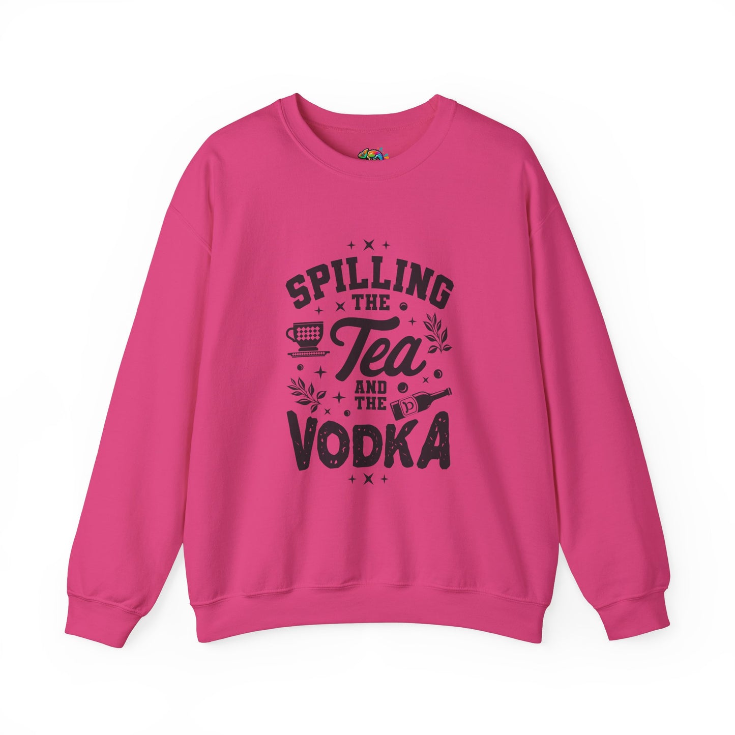 Unisex Heavy Blend™ Crewneck Sweatshirt (Spill Tea & Vodka)