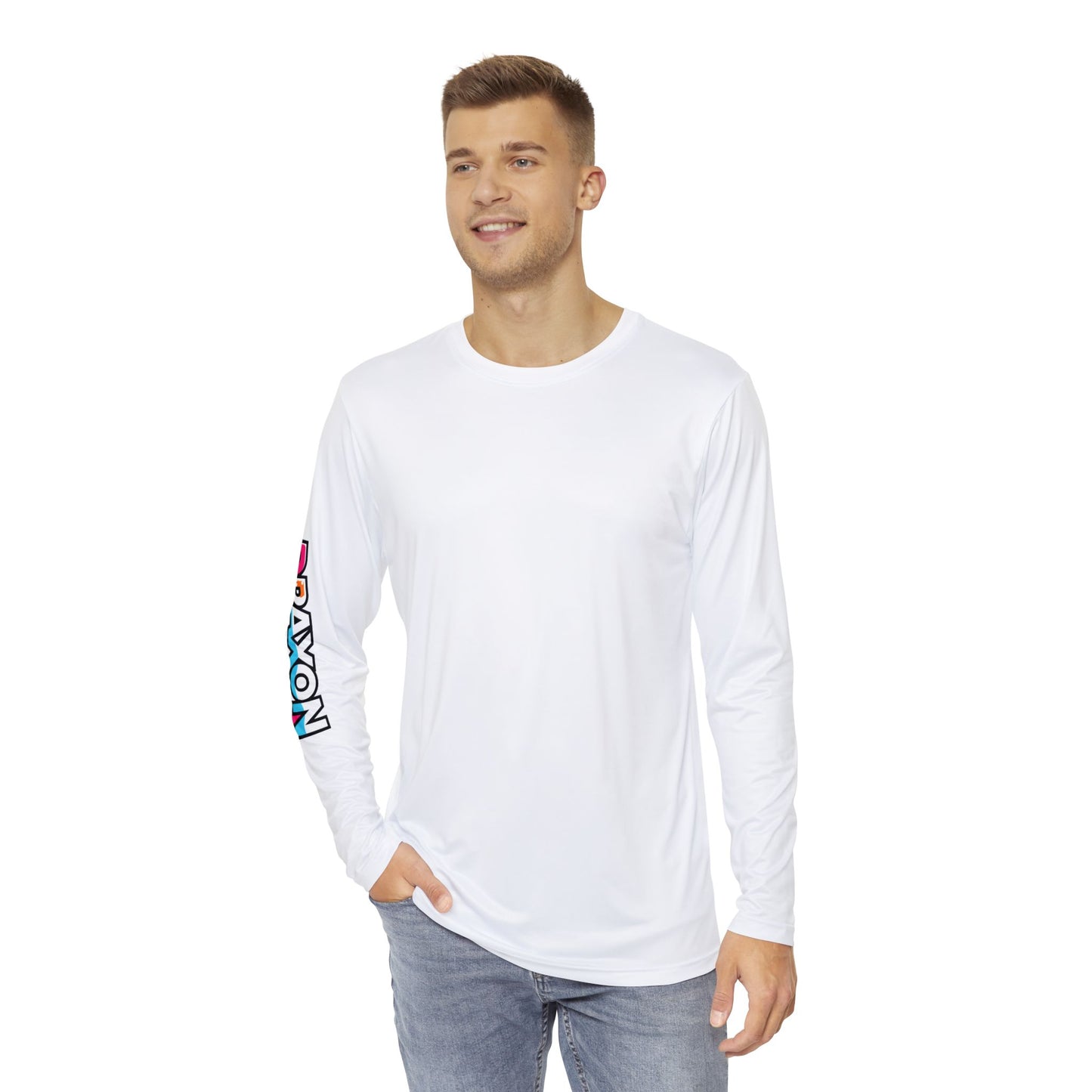 Men's Long Sleeve Shirt (DC Logo)